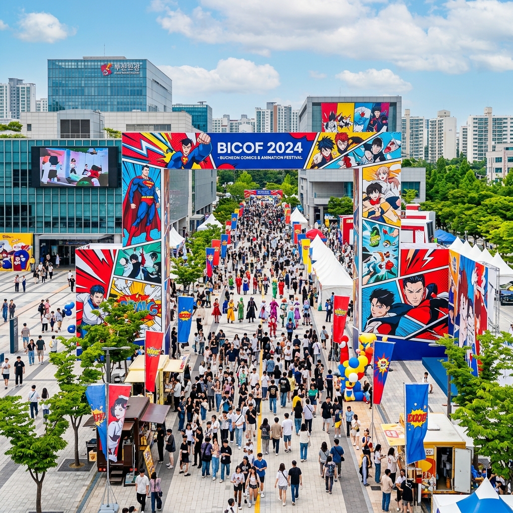 Discover the Magic of the Bucheon International Comics Festival